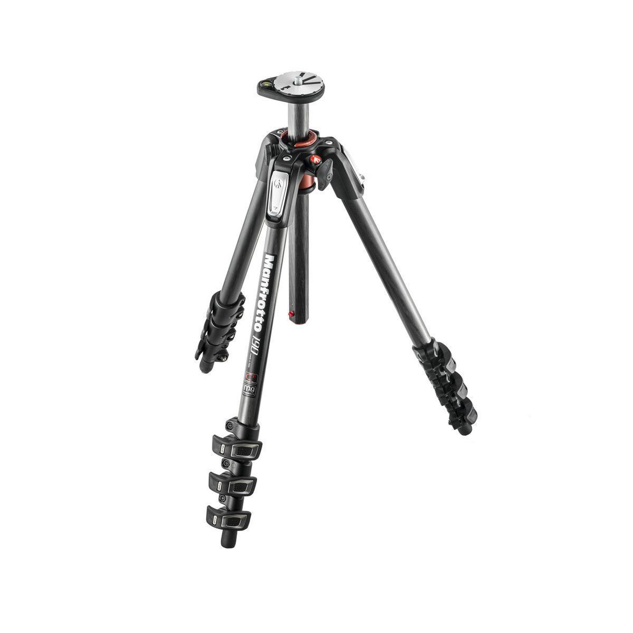 Voir la diapositive 2 : MANFROTTO Manfrotto MT190CXPRO4 trépied Caméras numériques 3 pieds Noir