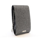 MORGAN Sac Téléphone Gris Argenté Femme Morgan POCKY. Coloris disponibles : Gris