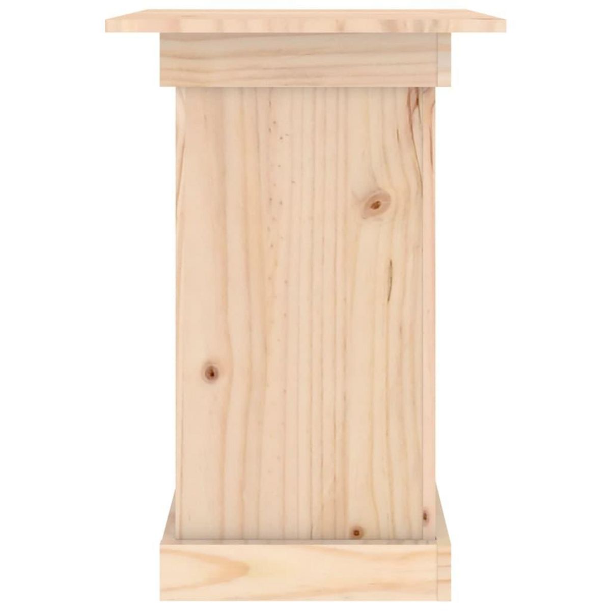 VIDAXL Support a fleurs 40x40x60 cm Bois de pin solide