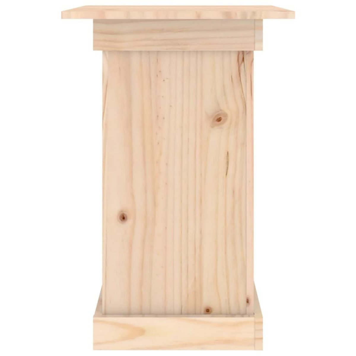 VIDAXL Support a fleurs 40x40x60 cm Bois de pin solide