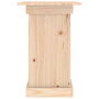 Voir la diapositive 5 : VIDAXL Support a fleurs 40x40x60 cm Bois de pin solide