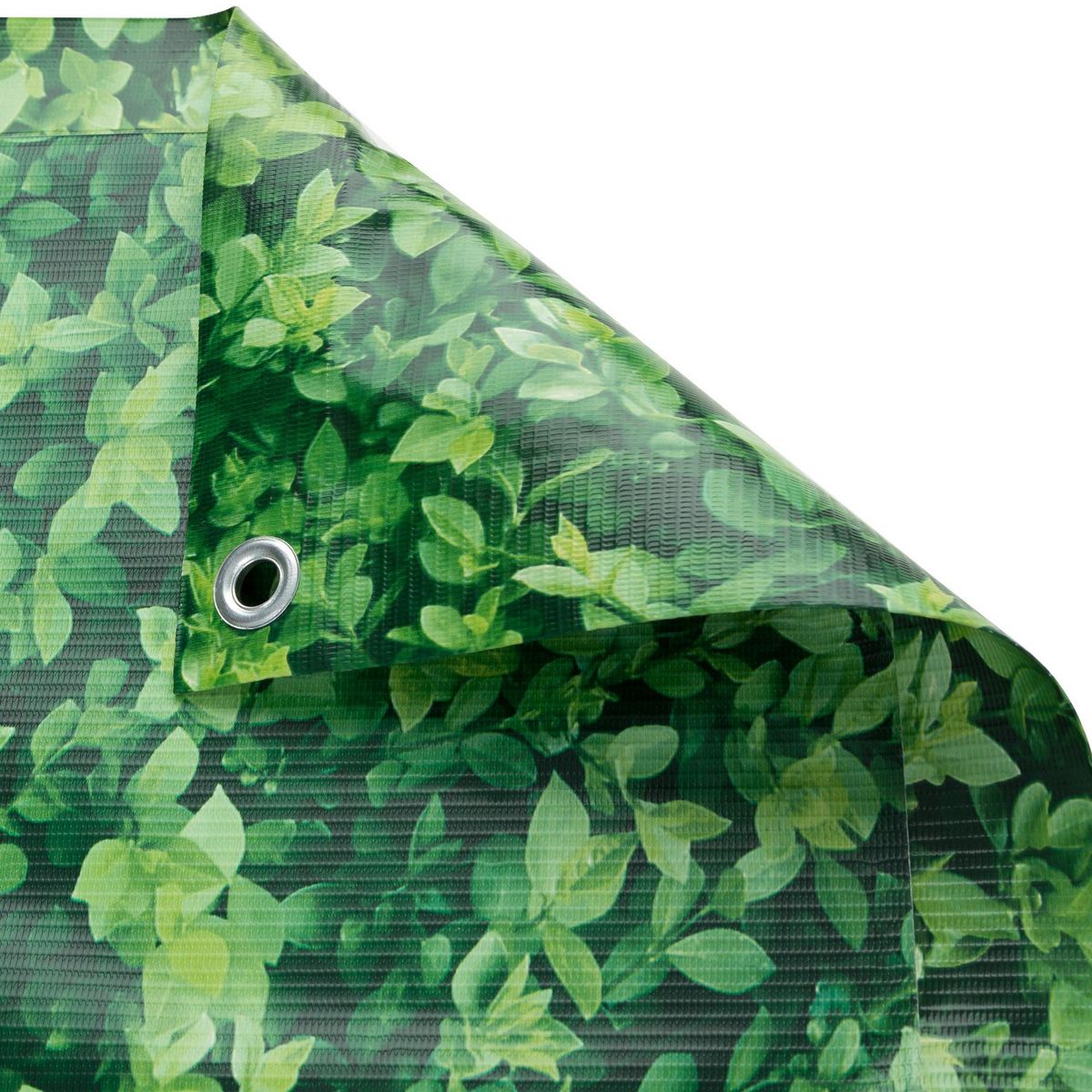 tectake Brise vue PVC pour balcon Résistant aux intempéries et résistant aux UV imprimé buis