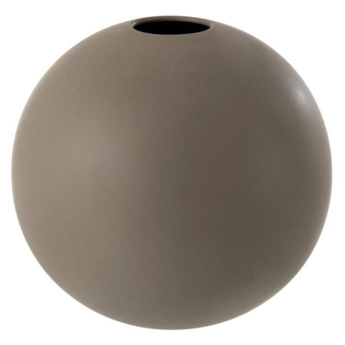 Paris Prix Vase Boule en Grès  Robby  25cm Gris Foncé