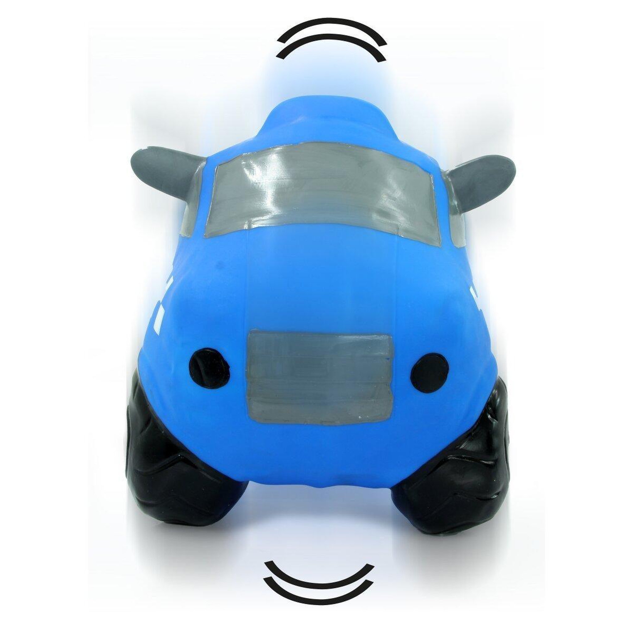 Voir la diapositive 2 : Jamara Voiture rebondissante police truck hoppydoo avec pompe