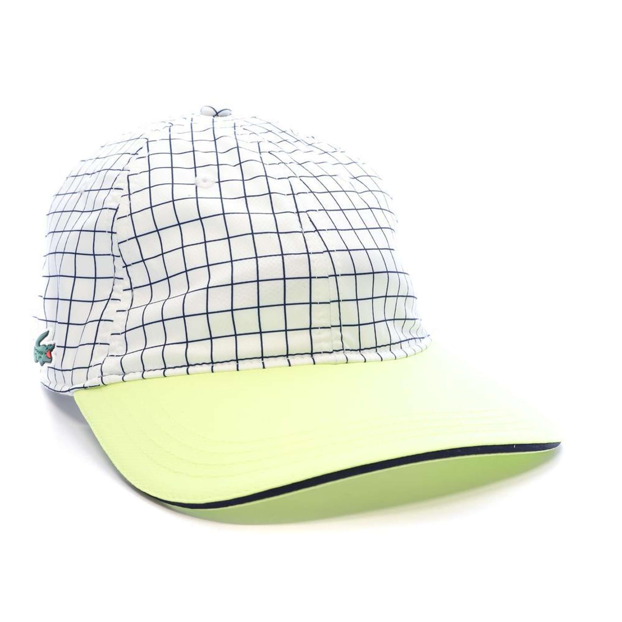 Voir la diapositive 2 : Lacoste Casquette Blanc/Jaune  Lacoste RK1097