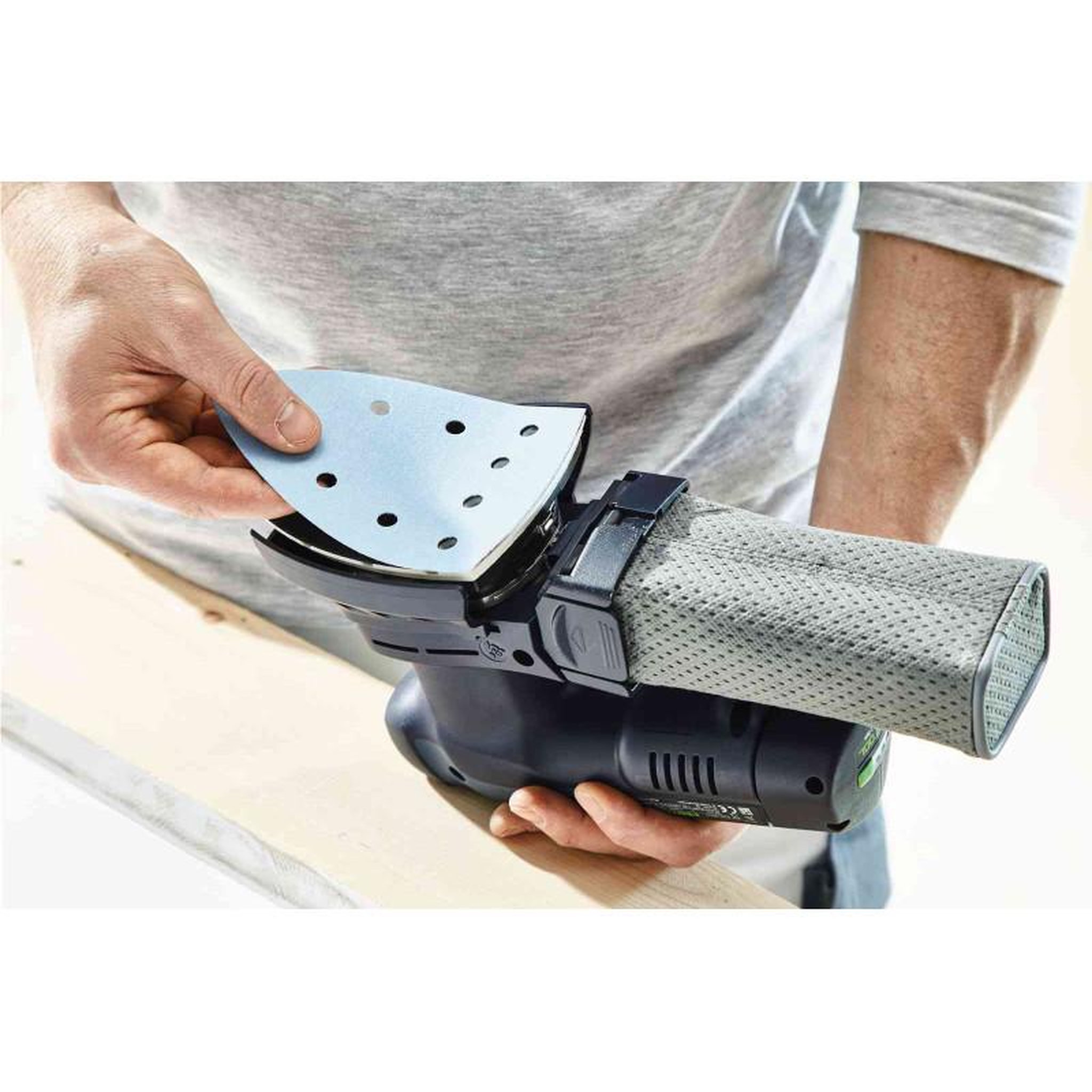 Voir la diapositive 2 : FESTOOL Abrasif GRANAT STF DELTA 9 P40 GR 10 FESTOOL 577538