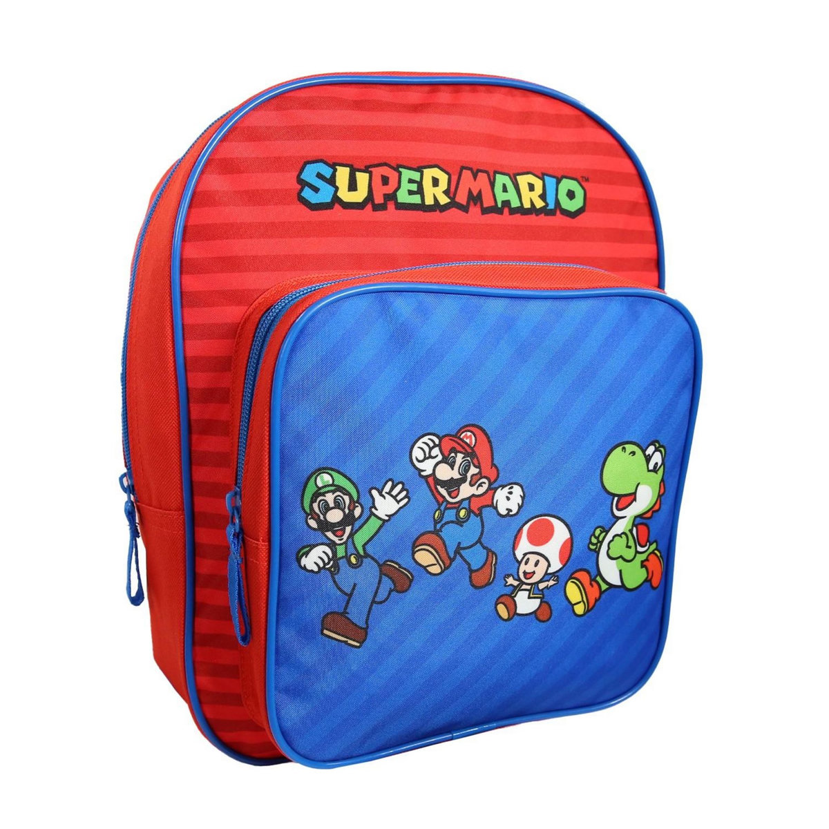 Bagtrotter Sac à dos 31 cm avec poche maternelle  Super Mario Multicolore