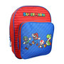 Voir la diapositive 2 : Bagtrotter Sac à dos 31 cm avec poche maternelle  Super Mario Multicolore