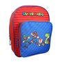 Voir la diapositive 2 : Bagtrotter Sac à dos 31 cm avec poche maternelle  Super Mario Multicolore