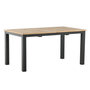Voir la diapositive 1 : Paris Prix Table de Jardin Extensible  Panama  152-210cm Naturel & Noir
