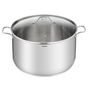 Voir la diapositive 2 : TEFAL Grande marmite inox 28 cm - 9,6 L Induction INTUITION XL