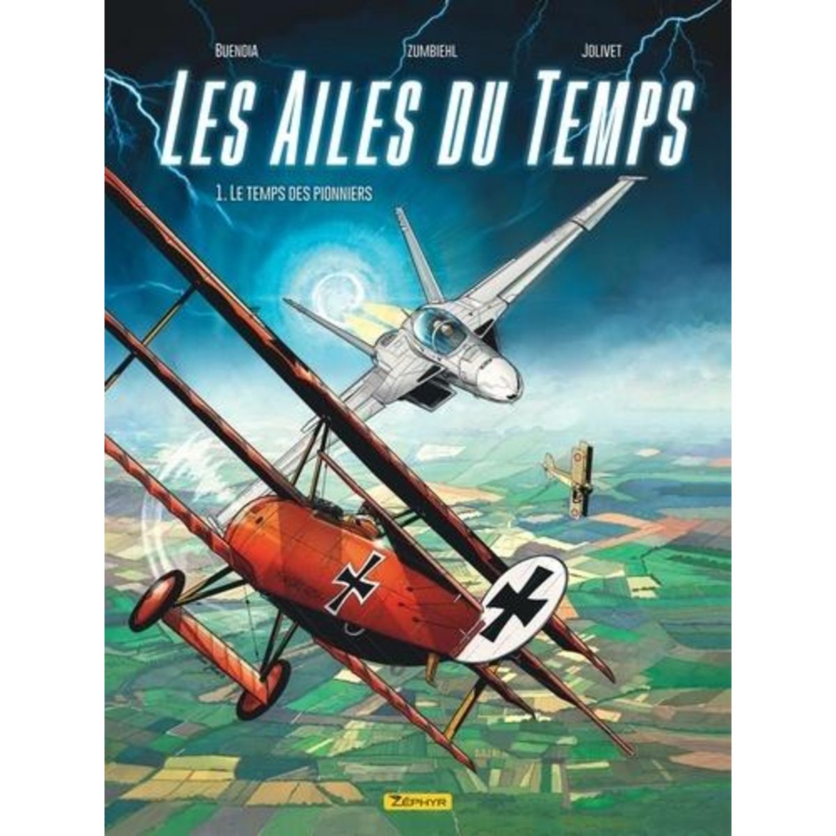 LES AILES DU TEMPS TOME 1 : LE TEMPS DES PIONNIERS, Buendia Patrice