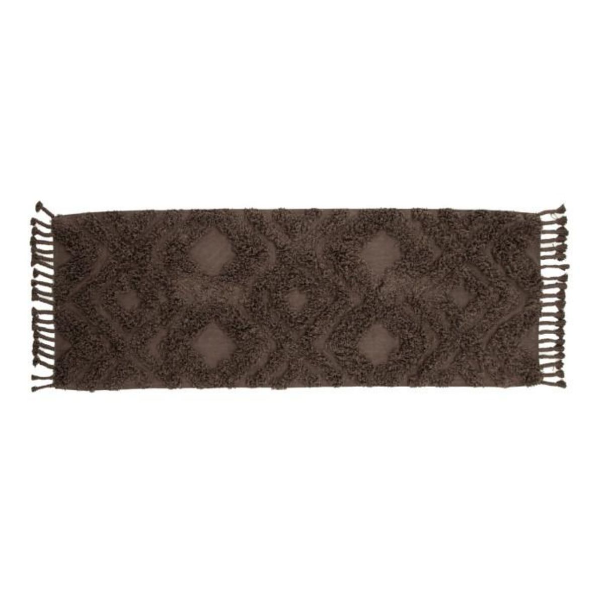 Paris Prix Tapis de Couloir Tufté  Hilma  70x200cm Marron