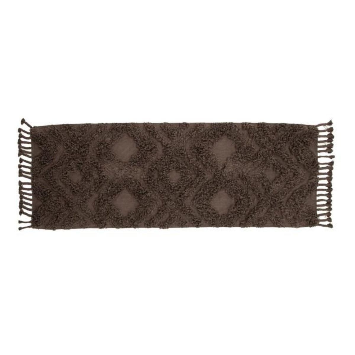 Paris Prix Tapis de Couloir Tufté  Hilma  70x200cm Marron