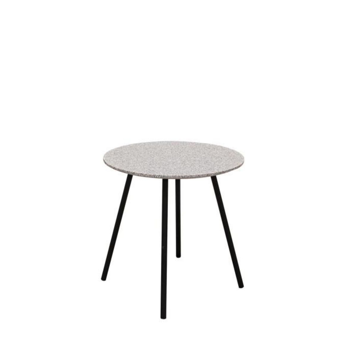 Paris Prix Lot de 2 Tables d'Appoint Design  Pluton  48cm Gris