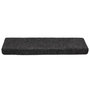 Voir la diapositive 4 : VIDAXL Tapis de marches d'escalier 10 pcs Gris 65x21x4 cm Aiguillete