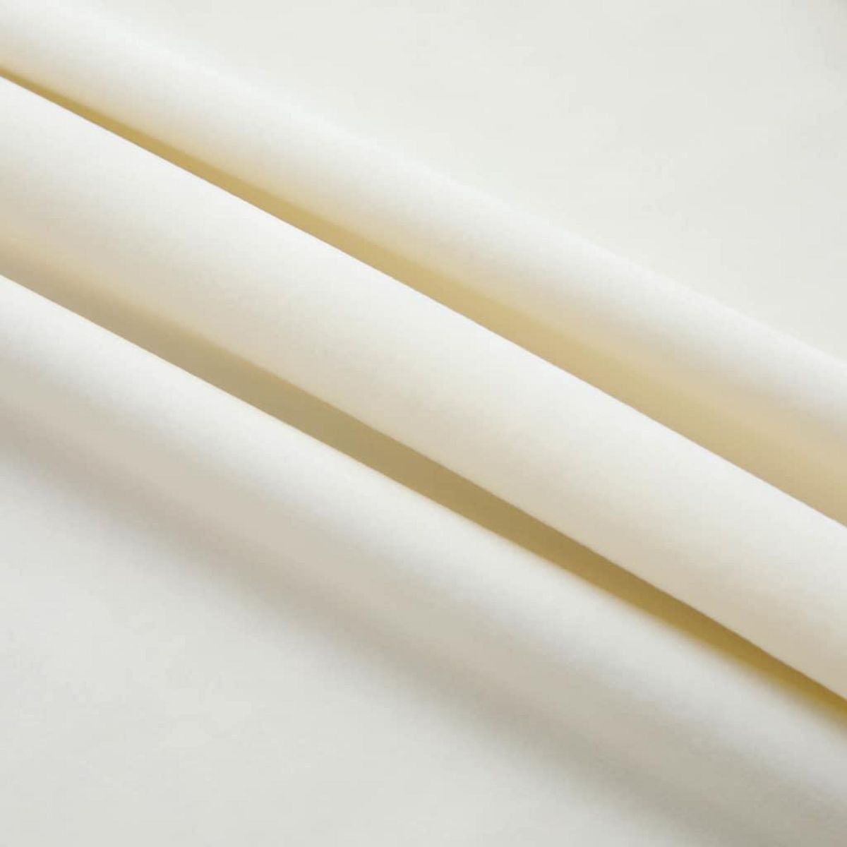 VIDAXL Rideaux occultants avec crochets 2 pcs Velours Creme 140x175 cm