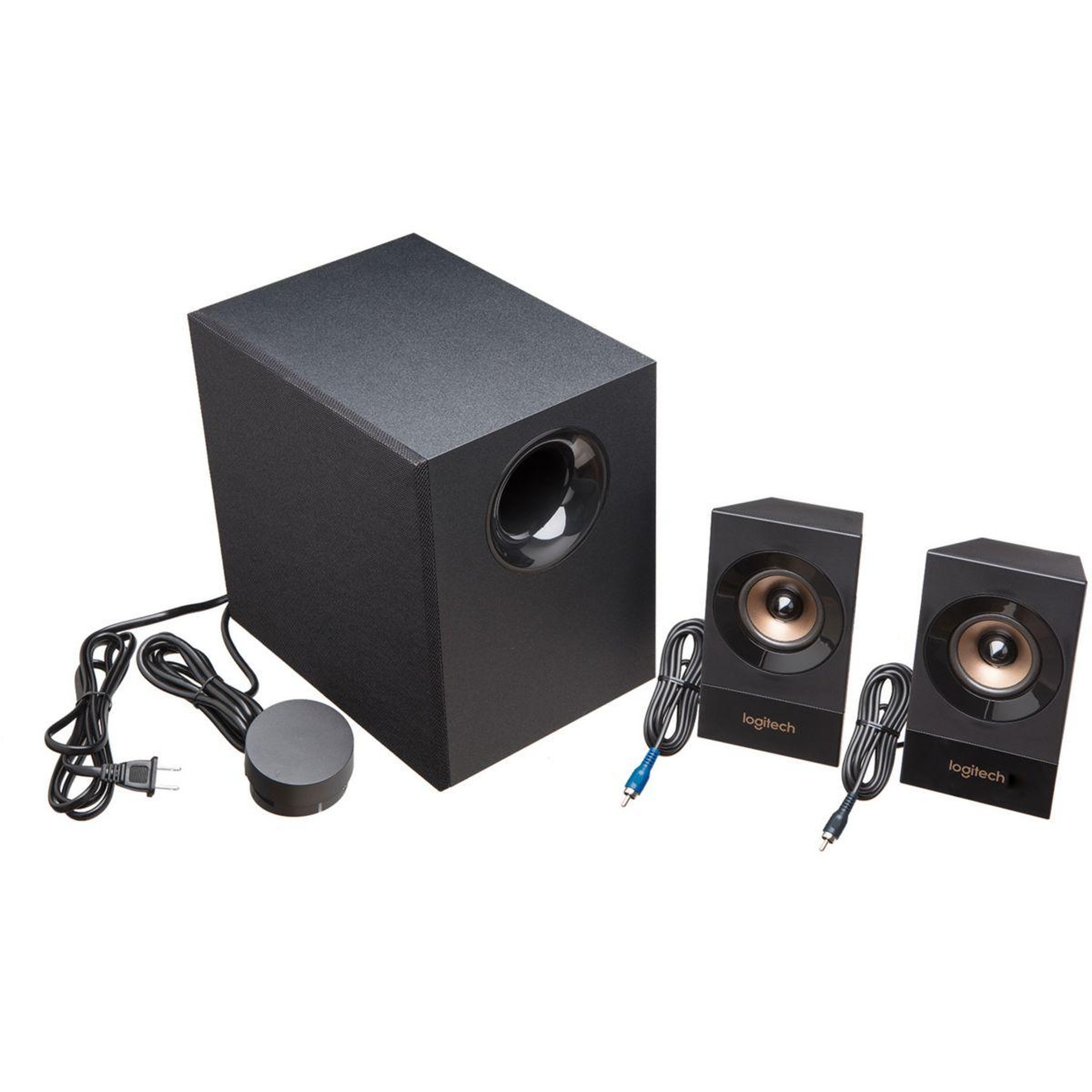 Voir la diapositive 3 : Logitech Enceinte PC Z533 2.1 Dark