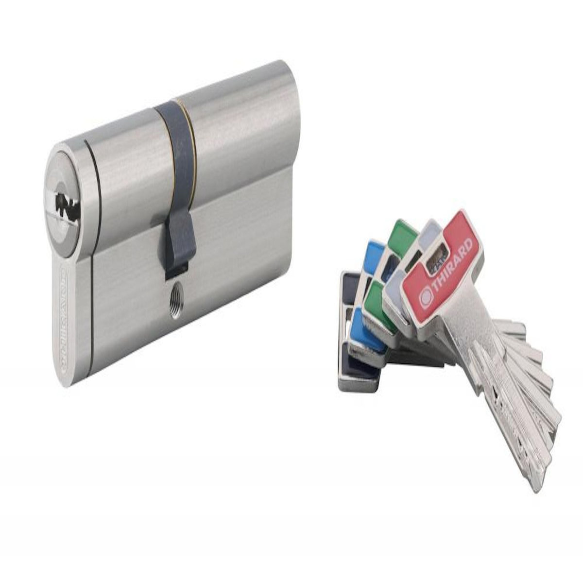 THIRARD Cylindre de serrure THIRARD Transit 2 débrayable L.40 + 50 mm