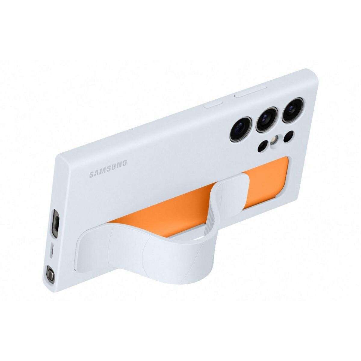 Samsung Coque Samsung S24 Ultra lanière Bleu polaire