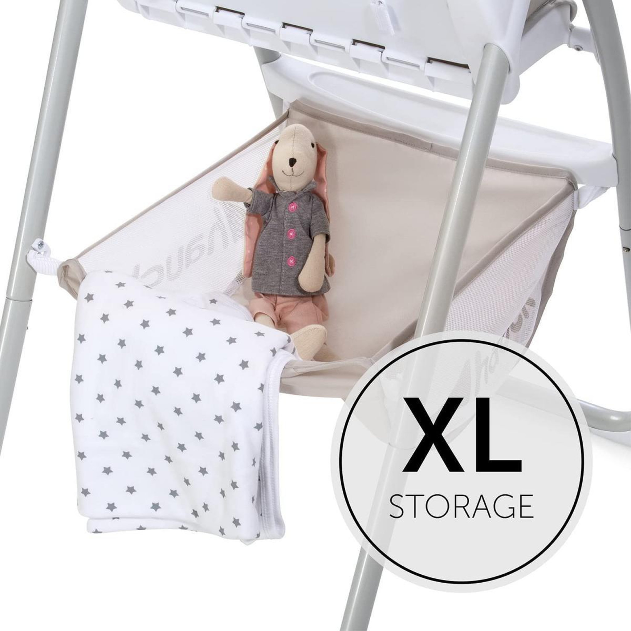 Voir la diapositive 3 : HAUCK Chaise haute Sit N Fold Beige