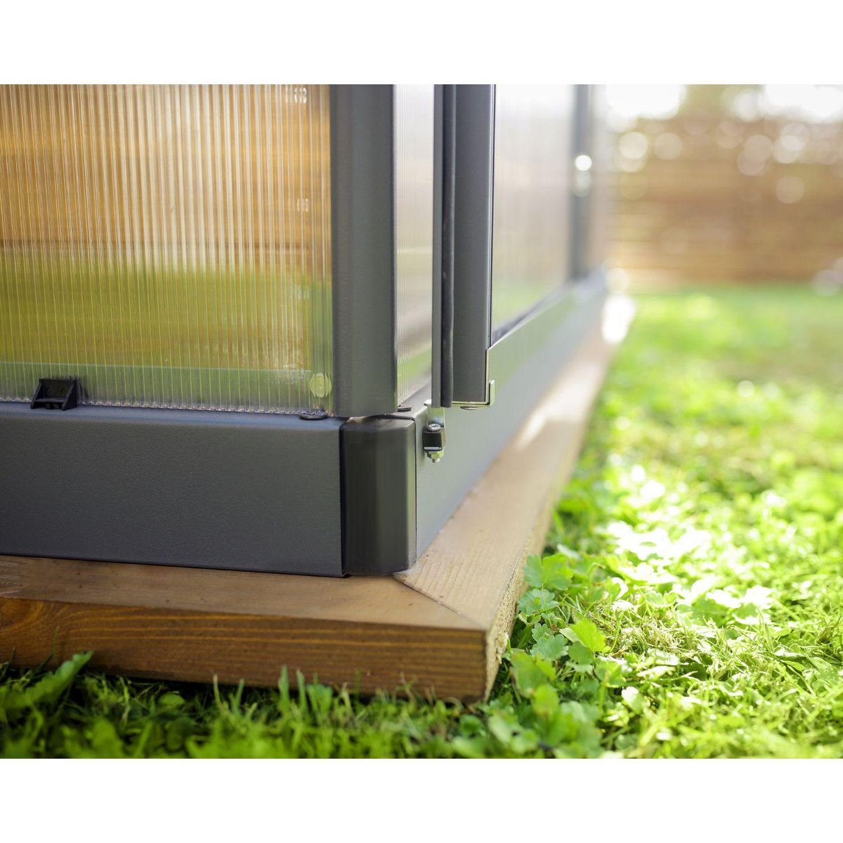 Canopia by PALRAM Serre de jardin polycarbonate Mythos 6x10 m Grey