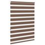 Voir la diapositive 4 : VIDAXL Store zebre marron 110x150cm largeur du tissu 105,9cm polyester