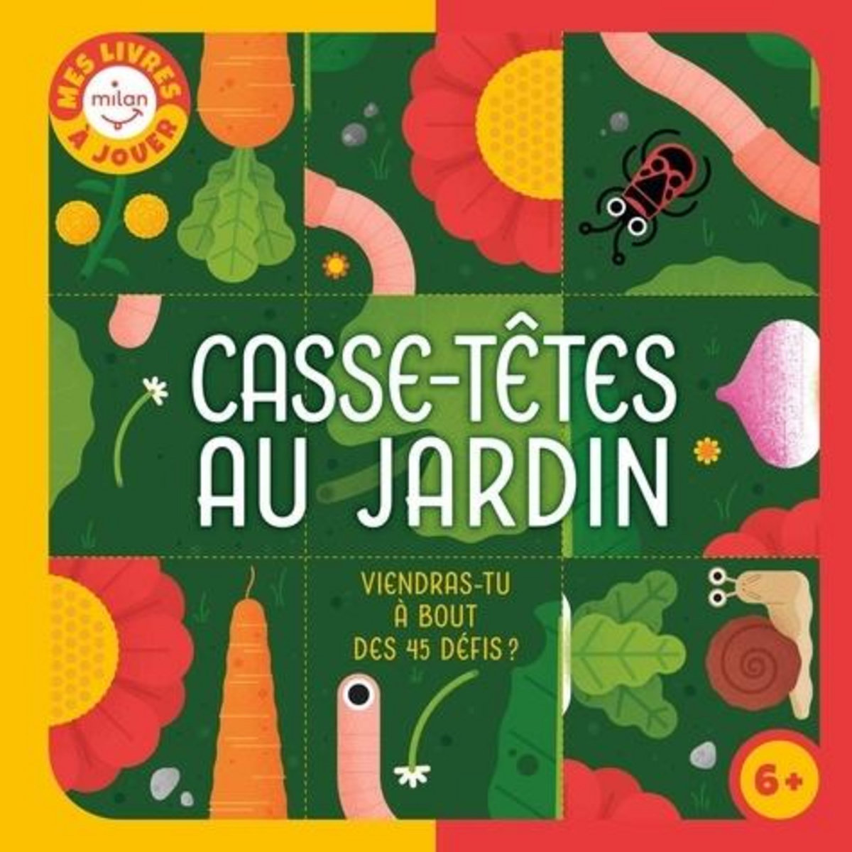 CASSE-TETES AU JARDIN. VIENDRAS-TU A BOUT DES 45 DEFIS ?, Pichon Camille