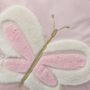 Voir la diapositive 2 : Atmosphera Kids Coussin Enfant Déco  Papillon  39x39cm Rose