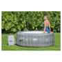 Voir la diapositive 3 : BESTWAY Spa gonflable rond - 4/6 places - Diam 1,96 x 0,71 m - LAY-Z-SPA HONOLULU
