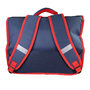 Voir la diapositive 4 : Bagtrotter Cartable Scolaire Primaire 38cm Cars Rouge et Bleu Marine  2 Compartiments - Bagtrotter