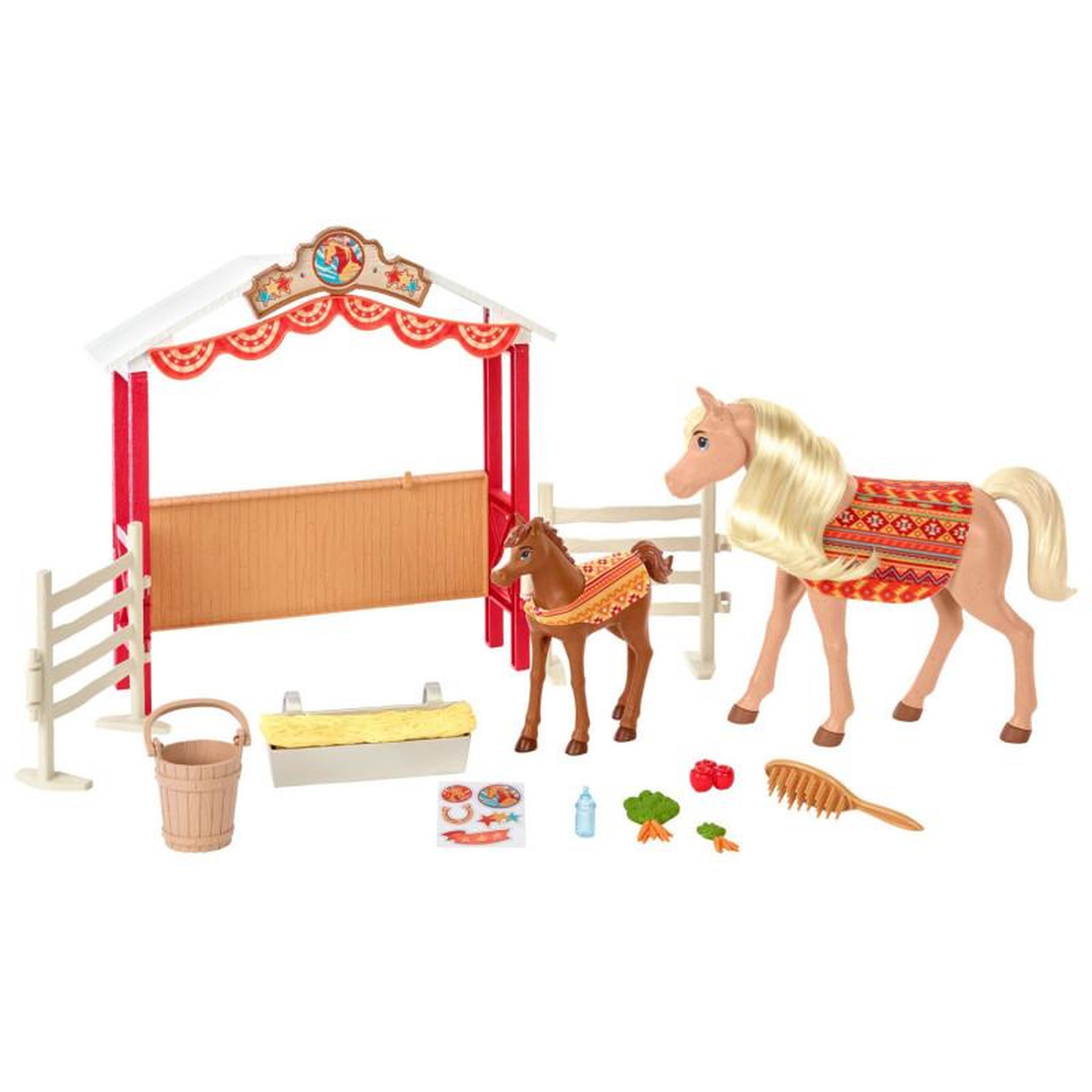 Voir la diapositive 2 : MATTEL MATTEL Spirit Stables