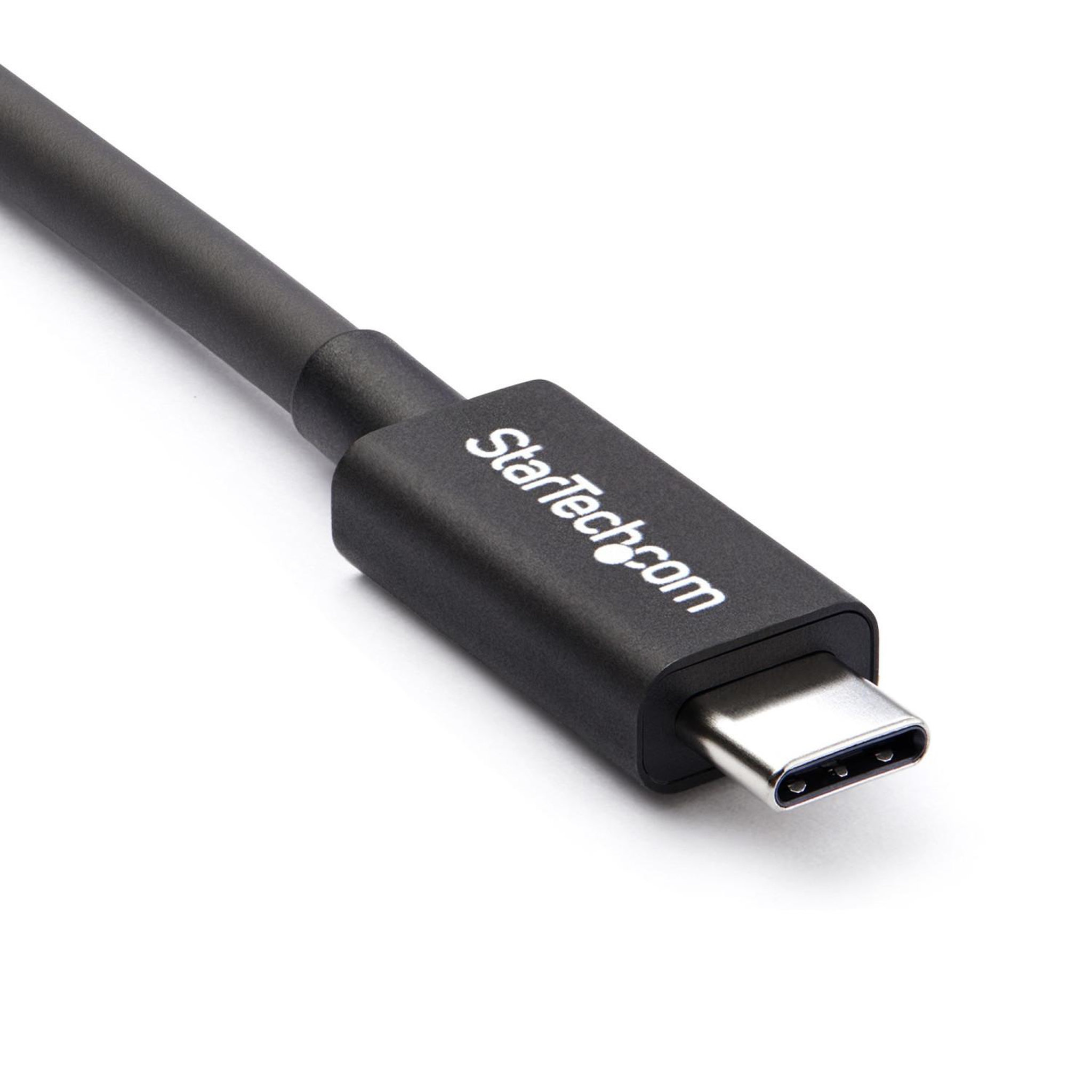 Voir la diapositive 3 : Startech Startech.com câble thunderbolt 3 (20 gb/s) usb-c de 2 m - compatible thunderbolt, usb et displayport - m/m