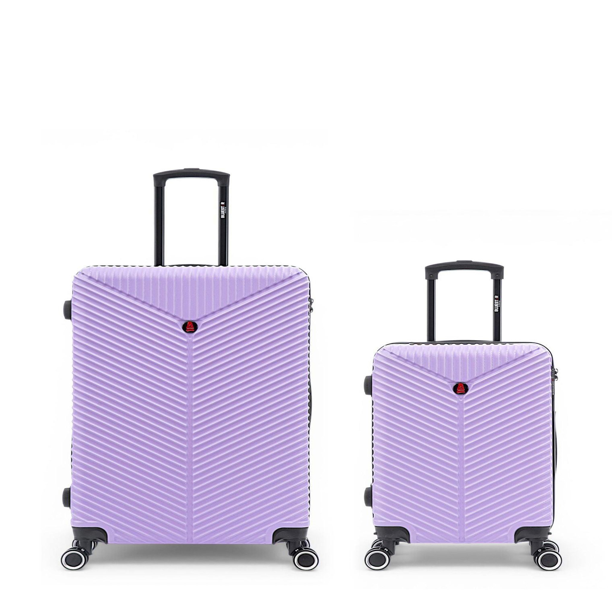 BLUESTAR Lot de 2 Valises Rigides Grand Format et Cabine GAITE