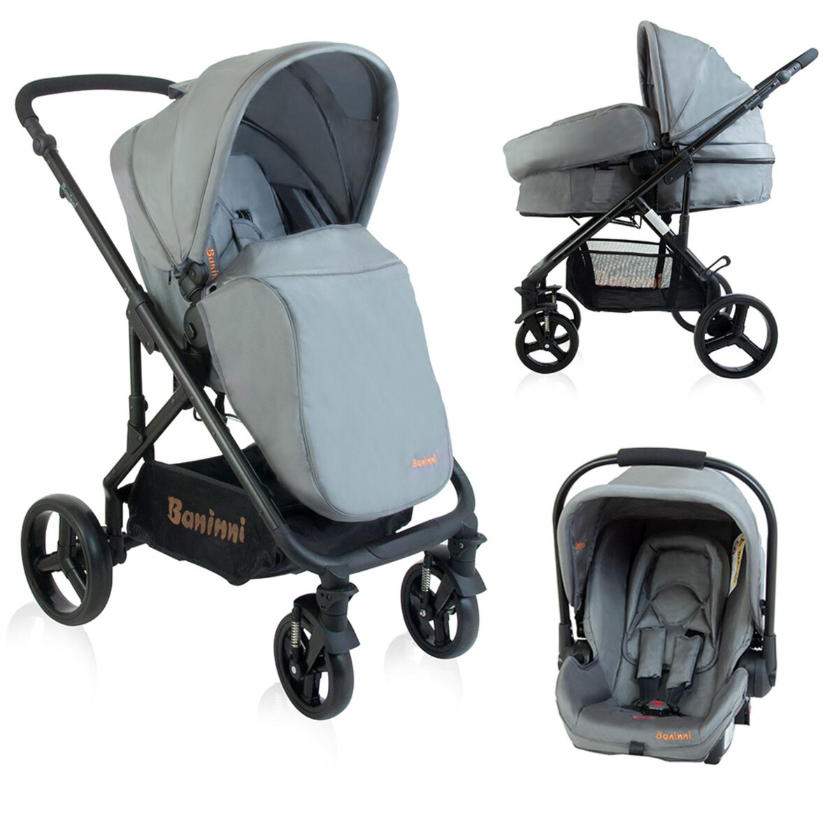 Poussette trio clearance auchan