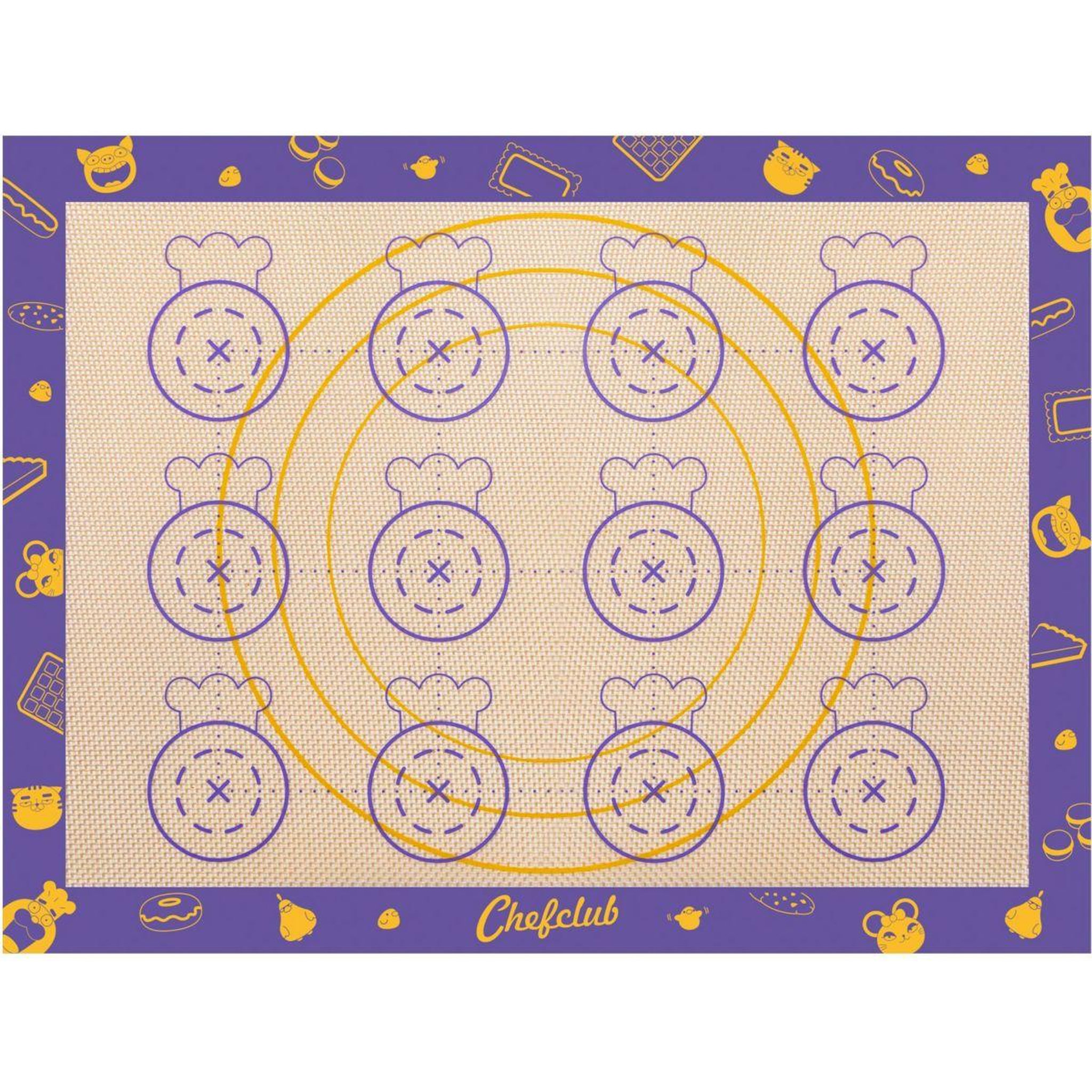 Voir la diapositive 3 : CHEFCLUB Tapis de cuisson tapis de cuisson