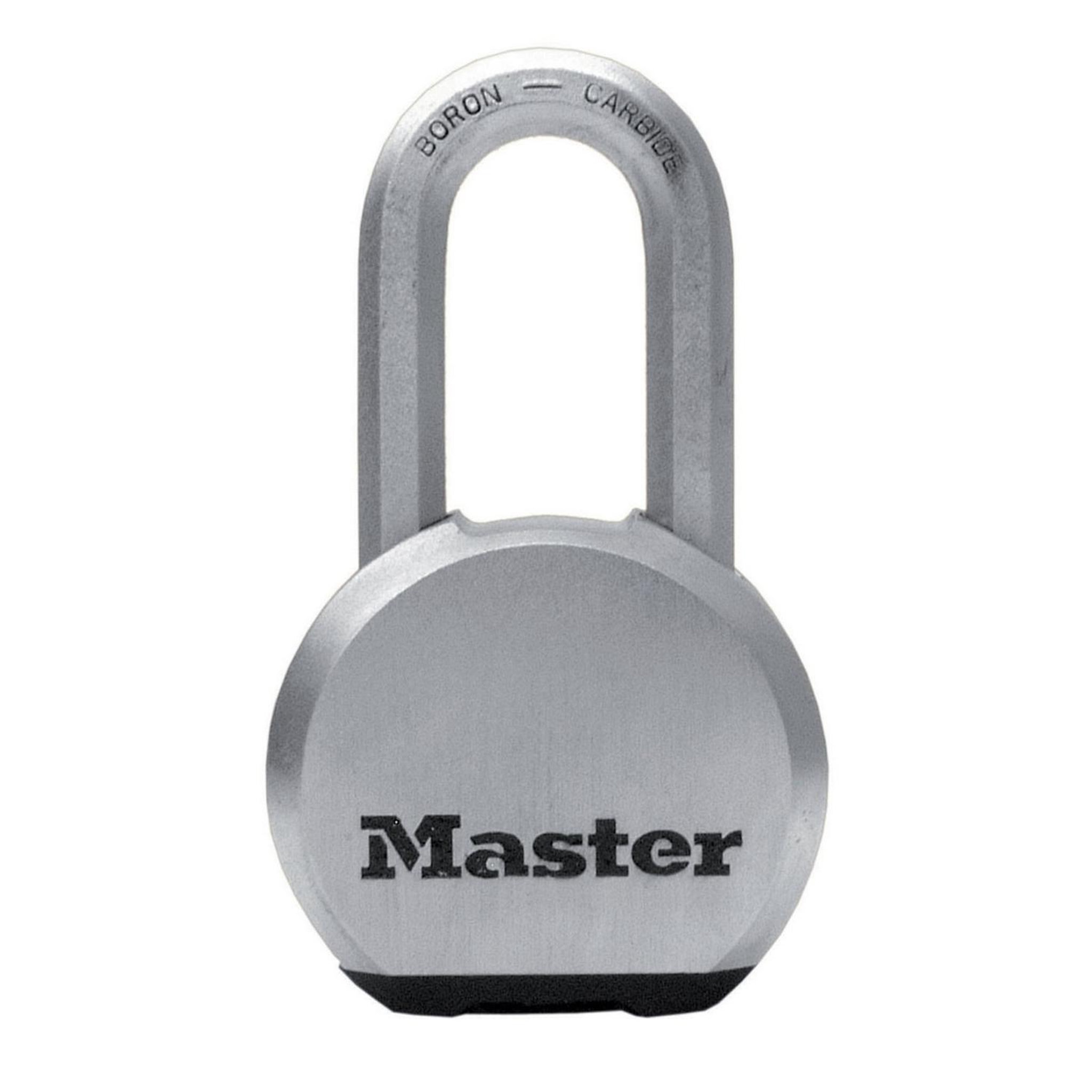 Master lock Cadenas Haute Sécurité [A Clé] [Acier Inoxydable] [Anse Longue] [Extérieur] M830EURDLH