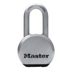 Master lock Cadenas Haute Sécurité [A Clé] [Acier Inoxydable] [Anse Longue] [Extérieur] M830EURDLH