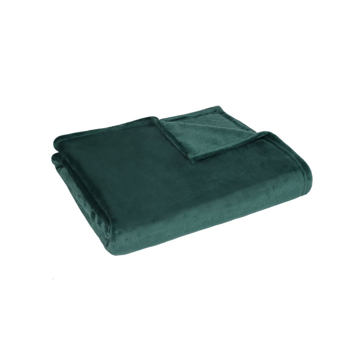 ACTUEL Plaid uni en polyester COLORAMA 