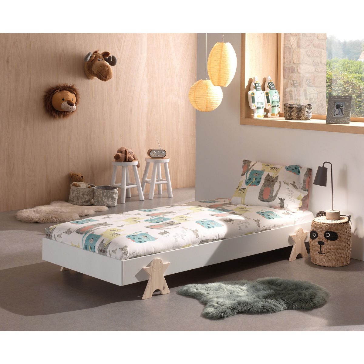 Lit empilable 90x200cm DONI