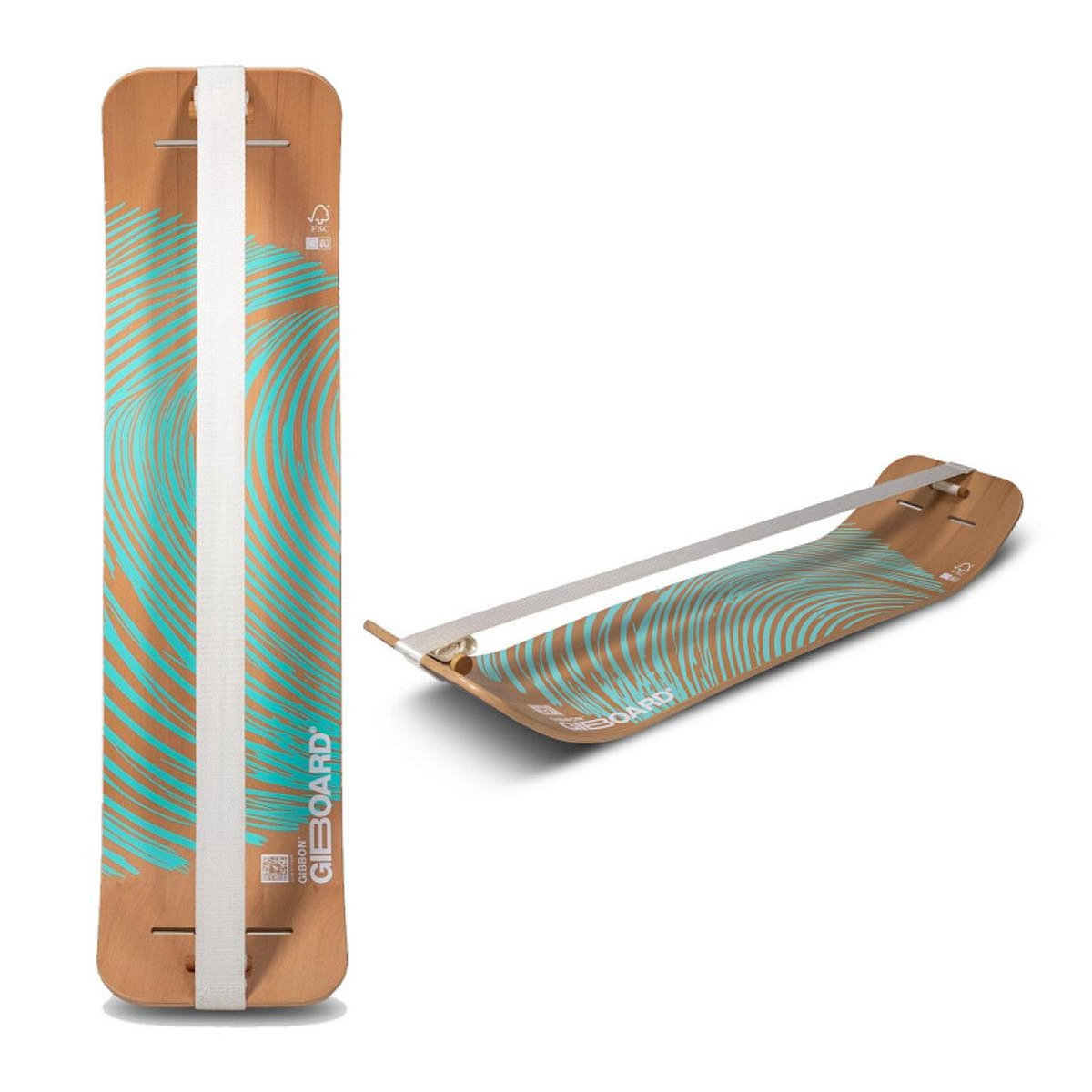 GIBBON Planche de slackline Giboard  Zen Blue