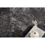 Voir la diapositive 4 : Paris Prix Tapis Déco Shaggy  Shiva  201x302cm Gris