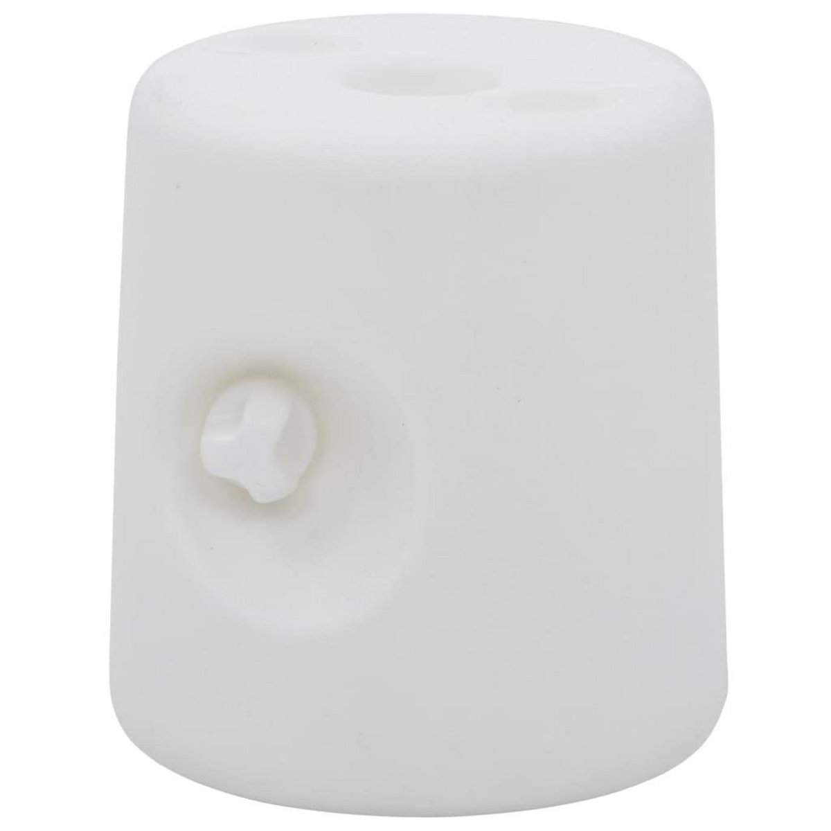 VIDAXL Poids de tonnelle 4 pcs PE Blanc