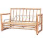 Voir la diapositive 4 : VIDAXL Salon de jardin 4 pcs avec coussins Bambou