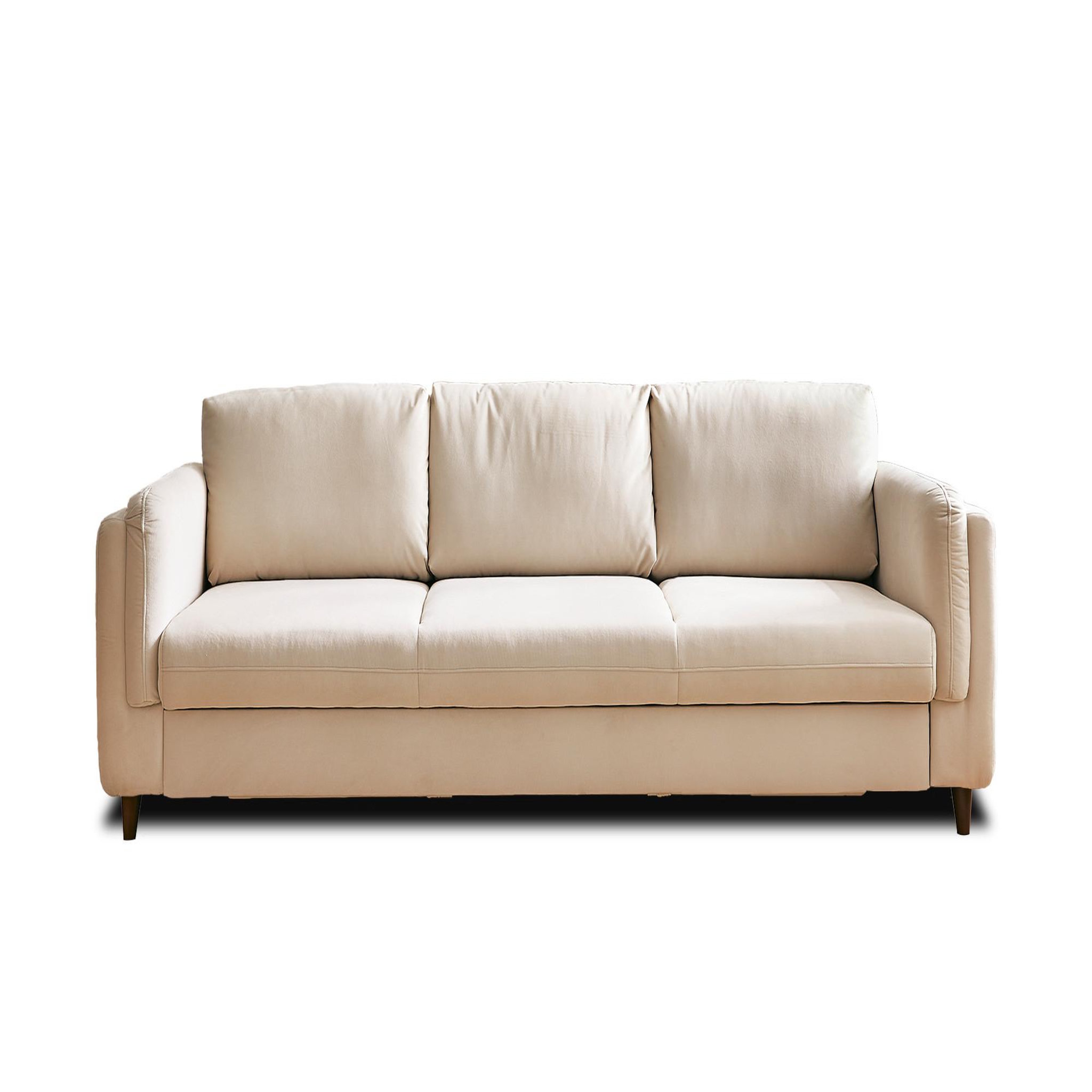 Voir la diapositive 6 : BEST MOBILIER Brooke - canapé 3 places - convertible - en velours