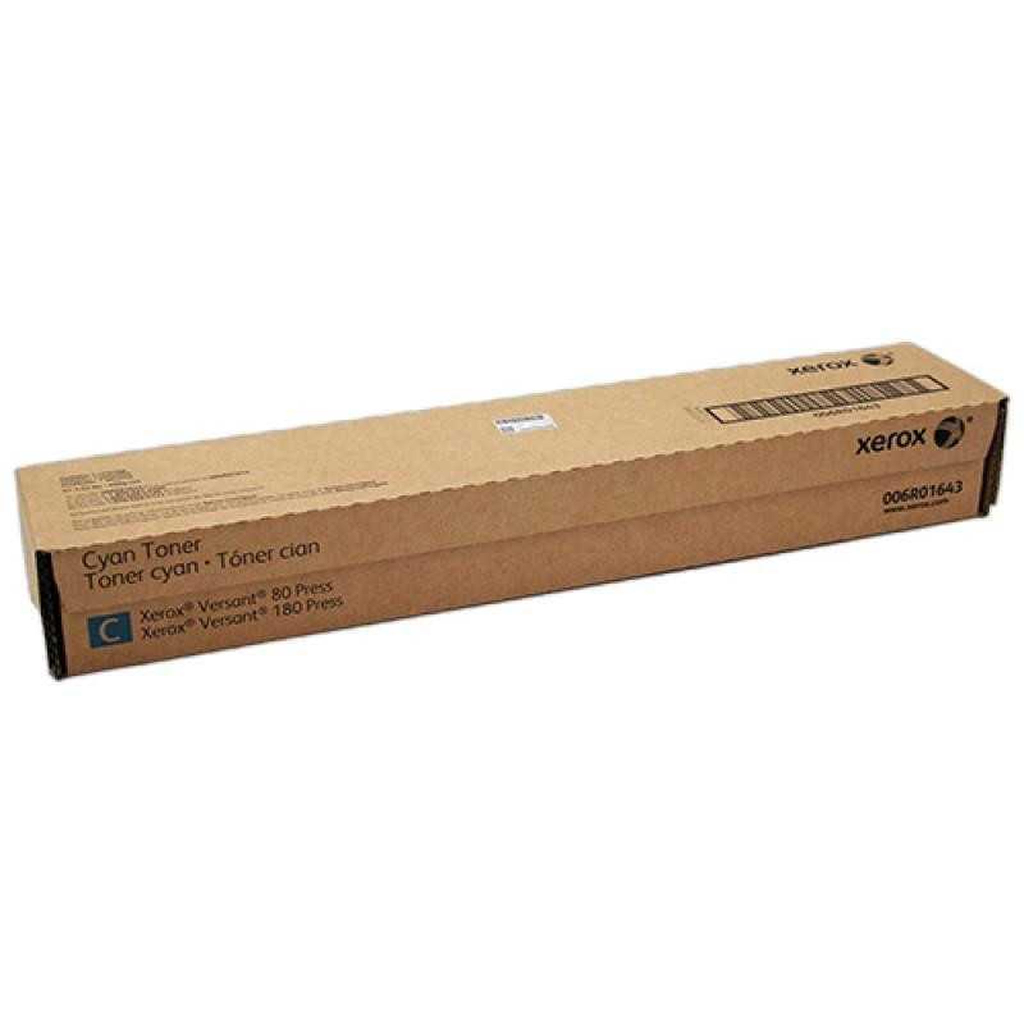 Voir la diapositive 3 : Xerox Cartouche de toner original cyan 006r01643 pour versant 80 et versant 2100
