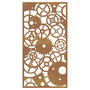 Voir la diapositive 4 : VIDAXL Decoration murale jardin 105x55 cm design de roue dentee