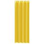Voir la diapositive 4 : VIDAXL Rideaux en voile avec œillets 2 pcs jaune