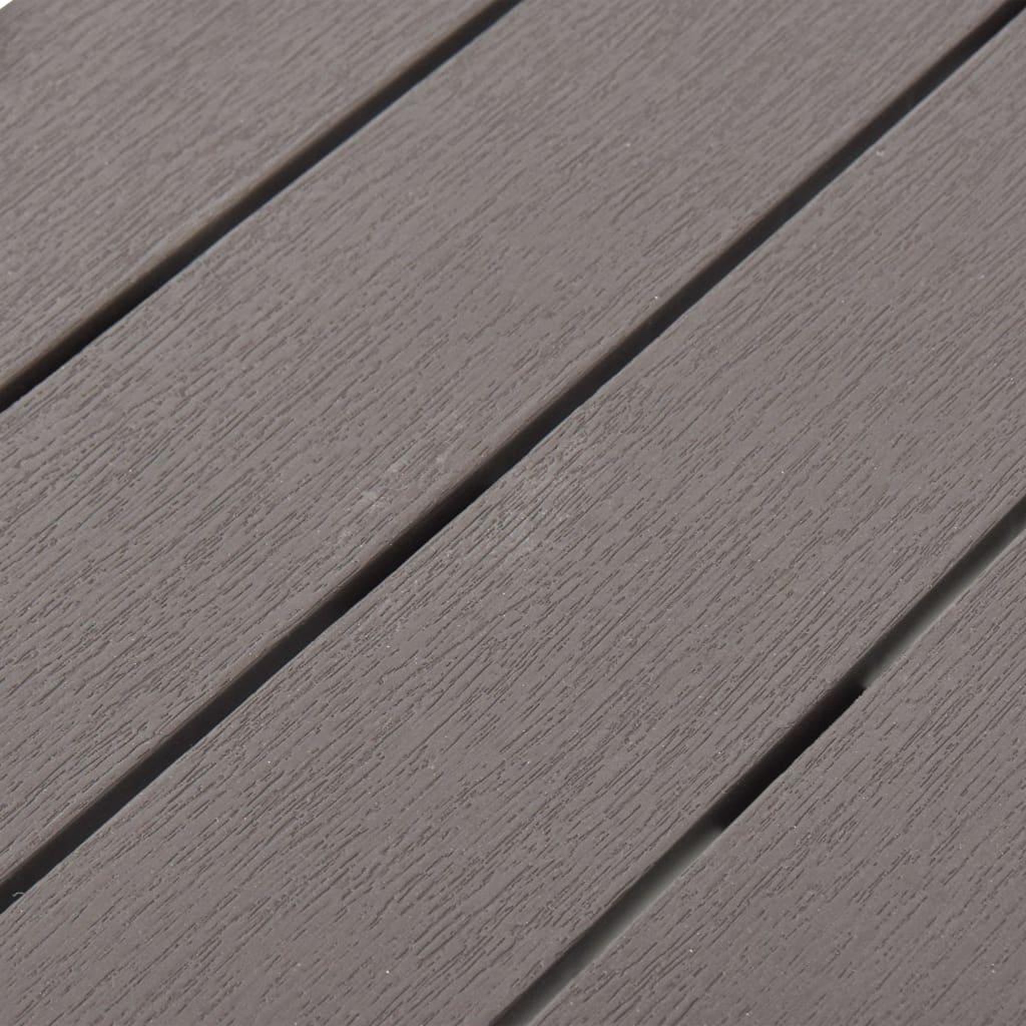 Voir la diapositive 5 : VIDAXL Bancs de jardin lot de 2 Moka Plastique