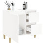 Voir la diapositive 5 : VIDAXL Armoire de salle de bain blanc 65x33x60 cm bois d'ingenierie